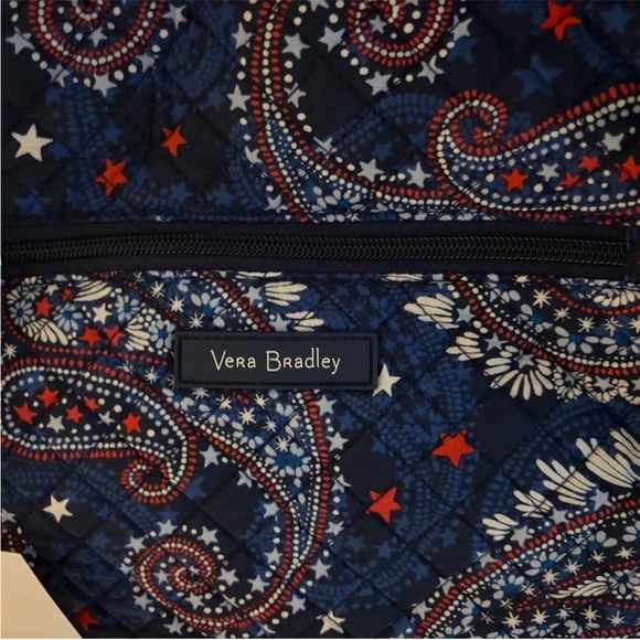 Vera Bradley Cotton Backpack in Fireworks Paisley pattern NWT
Rare to find - Picture 11 of 16